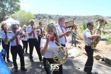 Misa y procesión en Telde en honor de María Auxiliadora/Francisco Javier Santana.